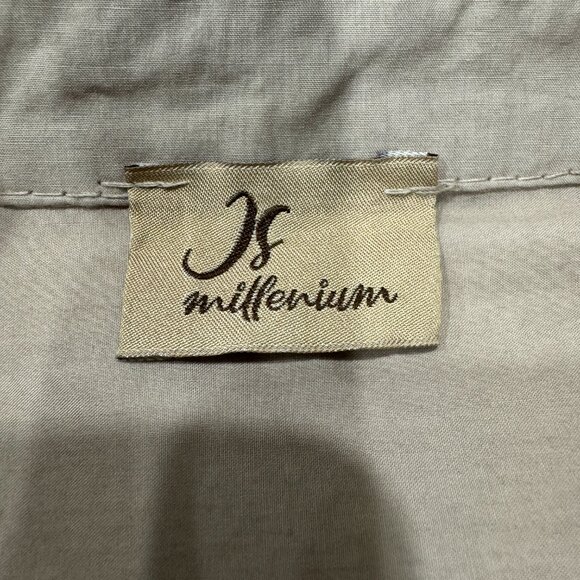 Italian 100% Cotton Oversized Button Up Shirt NWOT, One Size - Picture 13 of 14